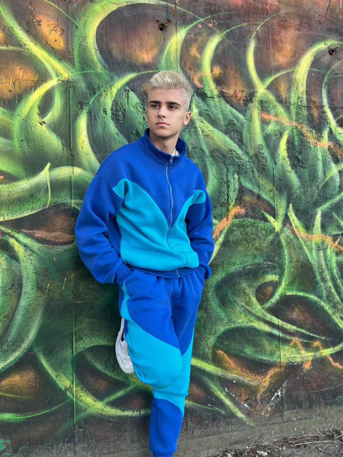 Money Face Blue Skay – Мъжко долнище - Money Face Clothing